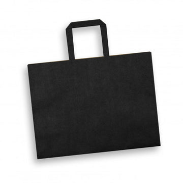 Large Flat Handle Paper Bag Landscape - 125941-5